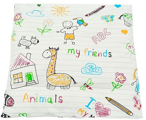 NATURMOOR Kirschkernkissen 25×23 cm – Medizinprodukt CE Wärmekissen Klasse I aus Baumwolle, natürliche Kirschkernfüllung, Wärme- & Kälteanwendung, Kindermotive