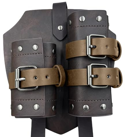 Messer Schulterholster | Messer Froschhalter Messerscheide | Verstellbarer | Brustholster für den täglichen Gebrauch, Spielpartys, Rock-Events und Cosplay