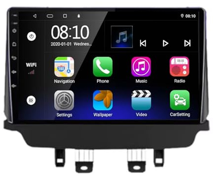 Car Multimedia Radio per Mazda CX-3 CX3 Mazda 2 DK 2014-2021 Car Radio con Bluetooth Vivavoce, con Hd Touch Screen Supporta Navigazione, Bluetooth, 4 Nucleo 2G+32G