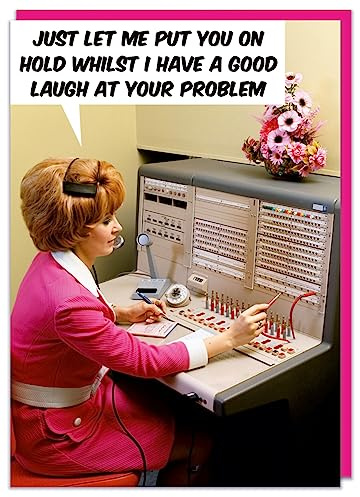 Let Me Put You On Hold Card