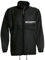 SECURITY-WINDBREAKER/REGENJACKE bedruckt mit SECURITY Grösse XXXL, schwarz, wasserdicht, Kapuze
