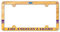 NBA Los Angeles Lakers Full Color Nummernschild Rahmen, Team Farbe, eine Größe