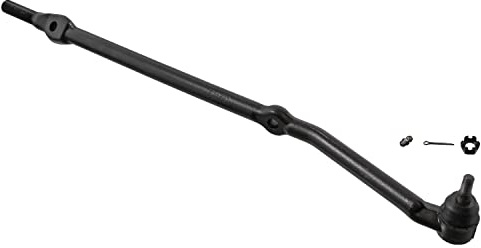 febi bilstein 41097 Spurstangenendstück mit Kronenmutter, Splint und Schmiernippel, 1 Stück