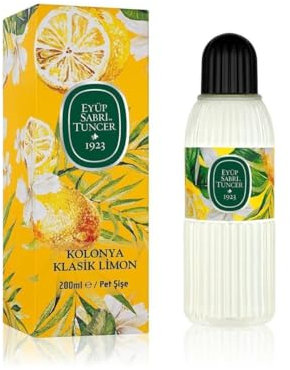 Eyüp Sabri Tuncer Eau de Cologne Classic Lemon 200ml Plastic Bottle EDC Zitrone Duftwasser