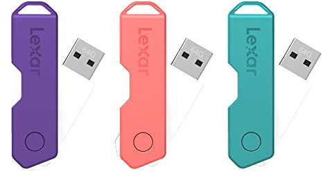 Lexar JumpDrive LJDTT2-32GABOD20 TwistTurn2 Clé USB 2.0 32 Go Couleurs assorties