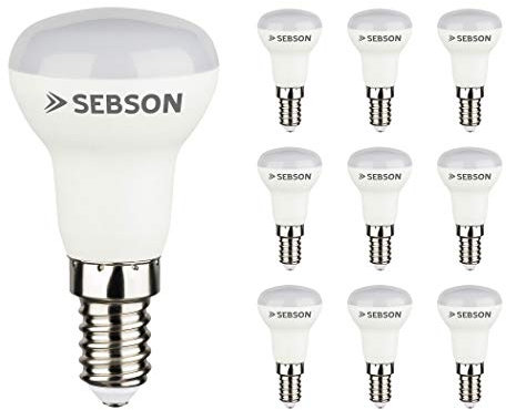 SEBSON® LED Lampe E14 R39 Reflektor 3W warmweiß 3000k, ersetzt 20W, 200lm, Ra97, 230V LED Leuchtmittel flimmerfrei, E14 R39 Reflektorlampe, 10er Pack