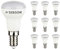 SEBSON® LED Lampe E14 R39 Reflektor 3W warmweiß 3000k, ersetzt 20W, 200lm, Ra97, 230V LED Leuchtmittel flimmerfrei, E14 R39 Reflektorlampe, 10er Pack