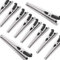 IPOW 10 PCS Pince à Sachet Métalliques en Acier Inoxydable Pince Puissant Ressorts Fermer Sachet Sac Alimentaire Clips à Fermeture Cuisine Pince à Sac pour Conserver Aliments pour Bureau Home
