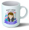 Planetacase - Taza Agente de Viajes - Regalo Original - Cerámica 330 mL - Taza Desayuno Apta para Microondas y Lavavajillas - Resistente a Lavados - Agente Viajes (Ella)