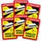 Attention Angles Morts Aufkleber je 25x17cm für Fahrzeuge Pflicht ab 3,5 t in Frankreich Warnung Toter Winkel Sticker selbstklebend uv beständig wetterfest R144 (Bus, 6 Stück)