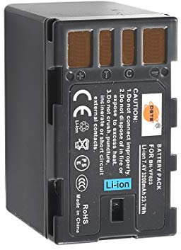 DSTE BN-VF823U (3200mAh/7,4V) Batteria compatibile con JVC GZ-MG230 GZ-MG255 GZ-MG275 GZ-MG330 GZ-MG335 GZ-MG340 GZ-MG360 GZ-MG365 GZ-MG430 GZ-MG430 5 GZ-MG. 555 GZ-MG575
