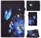 CXTcase Custodia per Samsung Galaxy Tab A8 2021 10.5 / SM-X200 / SM-X205, PU Intelligente Tablet Cover Samsung Galaxy Tab A8 2021, Tablet Custodia con Slot per Schede, Farfalla e Fiore