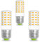 TRIJZHOU E27 LED 7W Ersetzt 100W Glühbirnen Warmweiß 3000K 1000Lumen Maiskolbent 100-265V Bädern Wohnzimmer Lampe 3er Pack [MEHRWEG]
