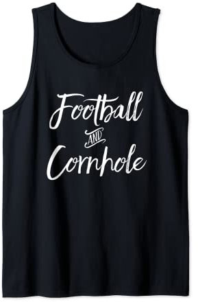 Tailgating Shirt Fußball und Cornhole T-Shirt Sport Herbst Tank Top