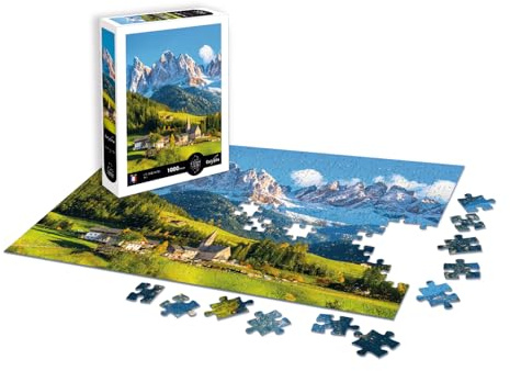 Création Véronique Debroise 1000 piece jigsaw puzzle: The Dolomites, Italy