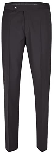 Wilvorst Classics Herren Smokinghose Modern Fit Schwarz 102