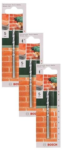 Bosch Steinbohrer (Ø 5 mm) (Packung mit 3)
