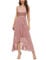 Berylove Cocktailkleid Damen Elegant Ballkleider Damen Lang Abendkleid Glitzer Kleid Party Brautkleider Hochzeitskleider BLS0015 Blush L