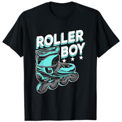 Inline Skates Herren Roller Boy Inline-Skates T-Shirt
