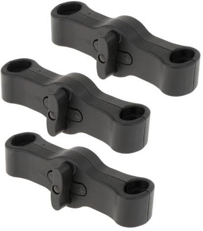 3 Uds 2 en 1 Acoplador de Cochecito Conectores Dobles de Cochecito Conector de Seguridad Lado a Lado para Accesorio de Carrito, para leclerc