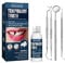 Zahnersatz Prothese Temporäre Zahnreparatur Kit Provisorischer Zahnersatz Zahnkleber Set Temporäres Zahnreparaturset Formbare Künstliche Zähne DIY temporäre Zahnreparaturperlen mit Werkzeug
