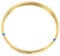 PATIKIL 20 Gauge Brass Square Wire, 0.8mm x 0.8mm, 6m (19.69 Feet), Gold, Unfinished, 1 Roll, For Jewelry Making & Crafting, Part Number: pta231210tt000084eu