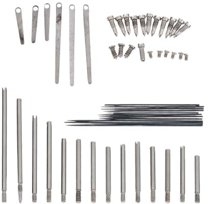 Dickly DIY Klarinette Reparatur Werkzeug Kits Feder Nadel Klarinette Schaft Stange Kits Holzblasinstrument Zubehör