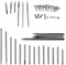 Dickly DIY Klarinette Reparatur Werkzeug Kits Feder Nadel Klarinette Schaft Stange Kits Holzblasinstrument Zubehör