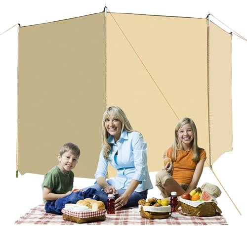 Maciun Pare-vent Oxford imperméable pour réchaud de camping – Coupe-vent pour réchaud de camping