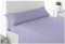 Acomoda Textil – Juego Sábanas Microfibra para Cama Individual y Matrimonio con Bajera Ajustable, Encimera y Funda Almohada. Sábanas Colores Lisos Cómoda Suave para Verano-Invierno. (Lila, 180 cm)