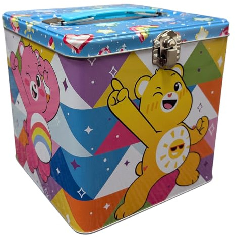 XL Storage Tin with Handle, Care Bears