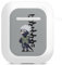 Hülle mit Karabiner kompatibel mit Apple AirPods (2. Generation) Case weiß Schutzhülle mit Schlüsselanhänger Offizielles Lizenzprodukt Naruto Shippuden Kakashi