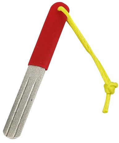 1 Pcs Dart Sharpener, Durable Darts Sharpener, Double-Sided Groove Sharpening Stone, Suitable for Darts and Fish Hooks and Knife Maintenance, Tools to Keep Knives and Needles Sharp