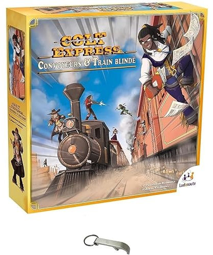 Colt Express Förderband und gepanzerte Züge, französische Version + 1 Blumie Decap (Förderband)