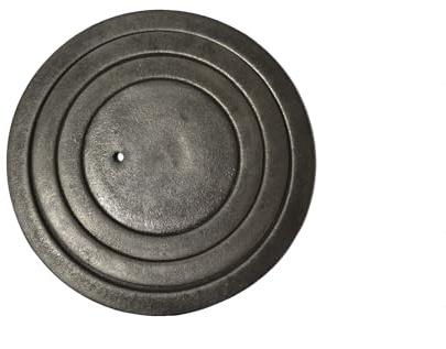 SEZAM Ofenringe Feuer Herdringe Ofenplatte Ofenring Gussringe Gusseisen Ringe 12, 16, 20, 24, 28, 32 cm (∅ 24cm)