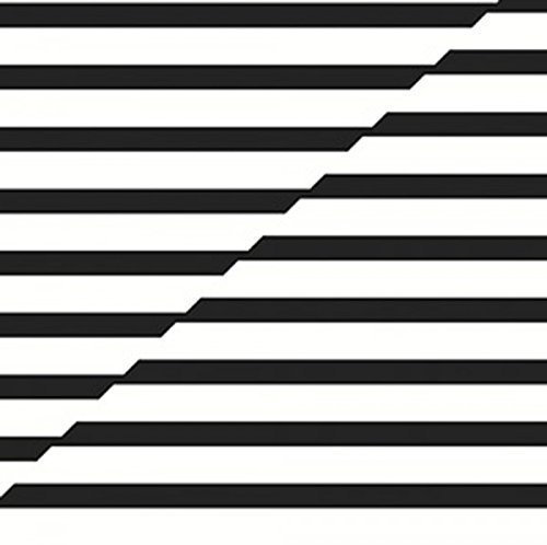 DUNI Dunilin Serviette Black & White, 48x48cm, 1/4Falz