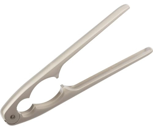 Westmark Casse-Noix, Monopol Edition, Avec Mécanisme à Ressort, Longueur: 18,1 cm, Zinc Moulé sous Pression, Effet Satiné, Prezioso, Argenté, 16753360