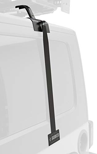 Surco J600 Roof Rack Adapter Set for Safari and Adventure Roof Racks/Crossbars - Compatible with Hardtop Equipped 2007-18 Jeep Wrangler JK; No Drilling Required