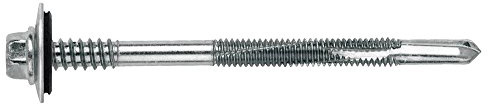 Index psl1655130 – Schraube Bohrspitze für Panel Sandwich N 5 Bi-Chromatstahl mit Dichtungsring P-16 5,5/6,3 x 130