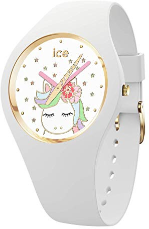 Ice-Watch - ICE fantasia Unicorn white - Weiße Uhr mit Silikonarmband
