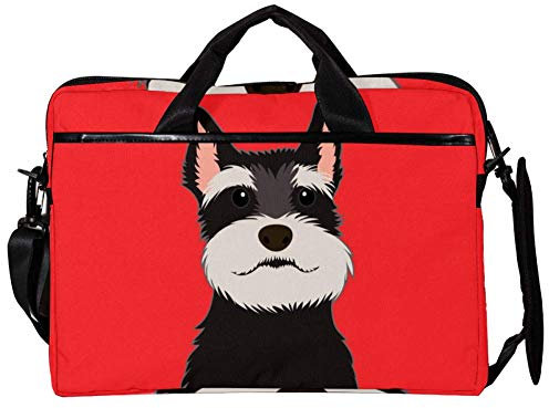EZIOLY Buddy Dog Umhängetasche, Umhängetasche, Umhängetasche, Umhängetasche, Messenger Bag, für 35,6 cm bis 15,4 Zoll Laptop