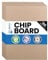 Bryco Goods Chipboard Sheets 8.5 x 11 - 100 Brown Kraft Sheets for Crafts