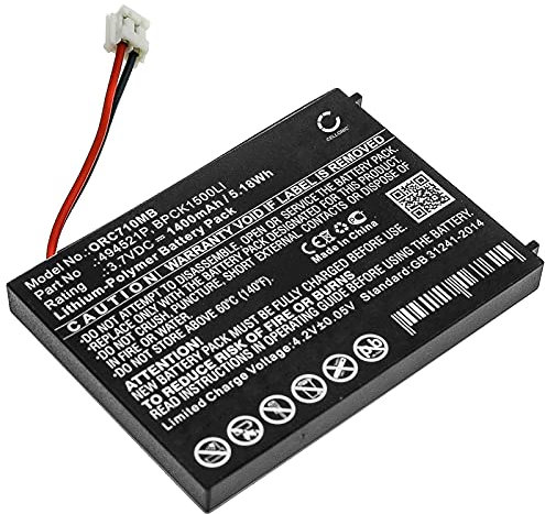 subtel® Ersatz Akku kompatibel mit Audioline Watch and Care V130, V131, V132, V120, V150, BabySense 5 Video Ersatzakku 1400mAh Batterie