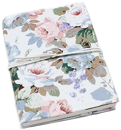 GizellMG Schutzhülle für Buch, Bucheinband aus Stoff, Schutzhülle für Tagebuch, Taschenbuch, Staubschutz, mit Position für Karte/Lesezeichen, A5