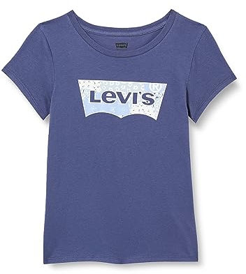 Levi's Kids Lvg ss bandana batwing tee Mädchen Couronne Bluee. 5 Jahre