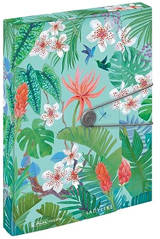 Herlitz Sammelbox A4, PP, Motiv: Ladylike Jungle, 1 Stück