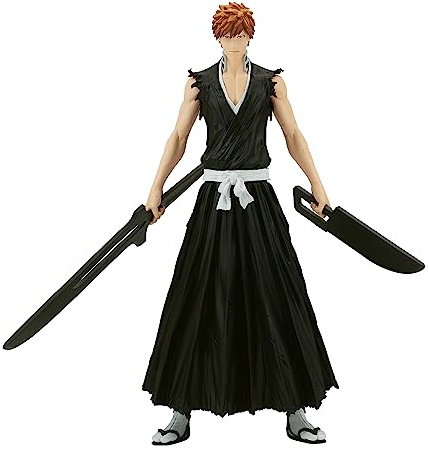 Banpresto Co., Ltd. Bleach – Solid and Souls – Ichigo Kurosaki & Uryu Ishida – (A: Ichigo Kurosaki) Statue 17 cm
