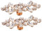 ABOOFAN 2st Modische Strassschnalle Stiefel-Strass- Schuhclips Aus Strass Für Die Hochzeit Schuhschmuck-Clips Schuhclips Für Die Hochzeit Schuhdekor Strasssteine Schuh Legierung