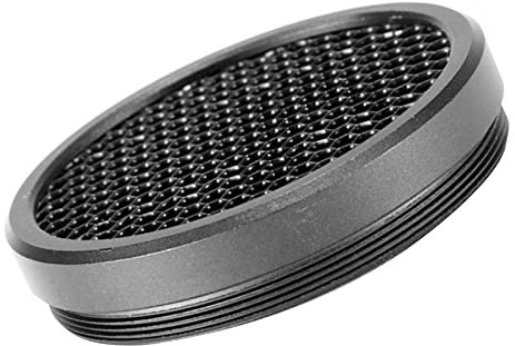 Schutz vor Objektivabdeckung Mesh für Antireflexgeräte, 50MM Jagdausrüstung Optisches Zielvisier Zielfernrohr Sonnenschutzkappen für Aim-O Killflash (50MM)