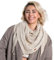 Dalisa Weiche Unisex-Tücher und Schals aus Acryl-Strick – Öko-Tex-zertifiziert, leicht und gemütlich, Hergestellt in der Türkei (Natur)